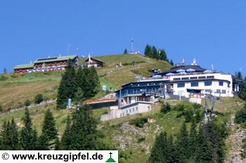 Brauneck-Gipfel, Brauneckhütte und Brauneckbahn-Bergstation